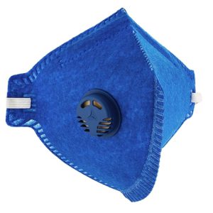 Respirador Dobravel Delta Plus Pff2 C/ Valvula Pro Agro CA 38503