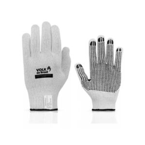 Kit 6 Pares Luva Malha Volk 4 Fios Com Pigmento Ca 30521