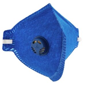 Kit 100 Pcs Respirador Dobravel Delta Pff2 C/ Valvula Ca38503
